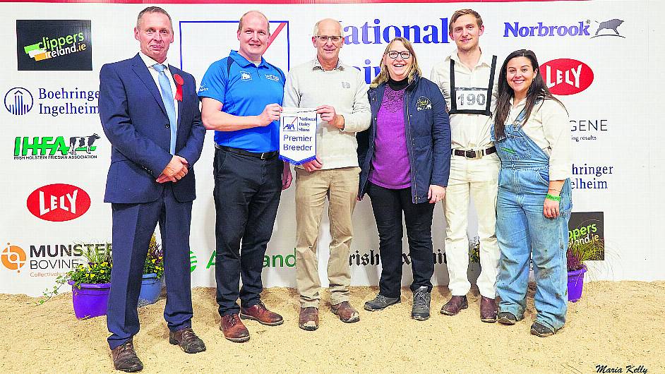 Helen family have eyes on the prize at National Dairy Show Image