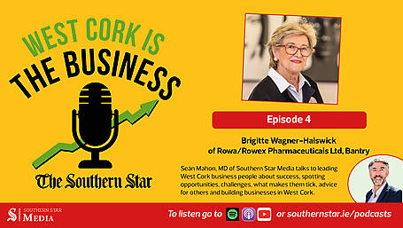 PODCAST: Brigitte Wagner-Halswick on owning and running a pharmaceutical company from West Cork Image