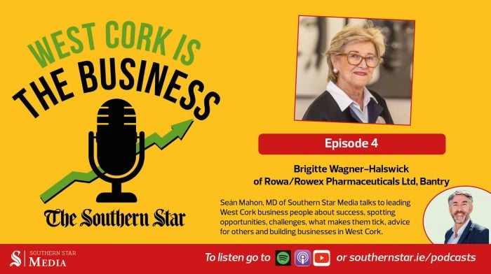 PODCAST: Brigitte Wagner-Halswick on owning and running a pharmaceutical company from West Cork Image