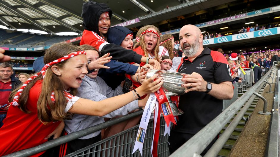 THE LAST WORD: Twomey delivered on his guarantee that Cork would win All-Ireland senior camogie title  Image