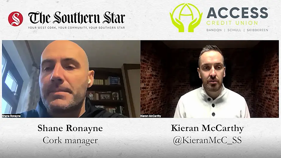 WATCH: Cork manager Shane Ronayne on the season ahead Image