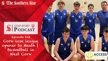 PODCAST: Cork lose league opener to Meath | West Cork basketball with Pat Curran Image