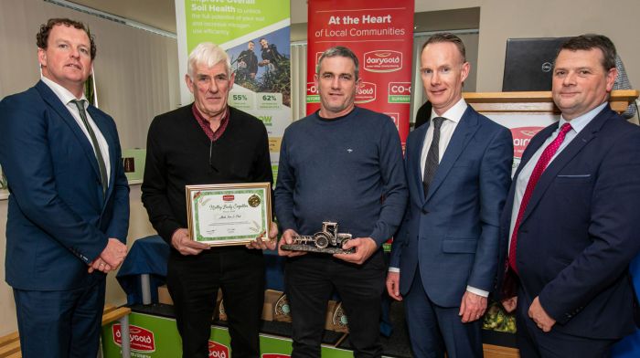 Aherla’s Deasys win Dairygold’s competition for malting barley Image