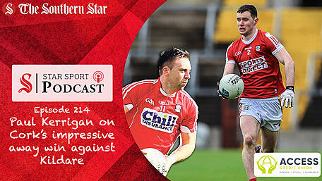 PODCAST: Paul Kerrigan on Cork’s impressive away win against Kildare Image