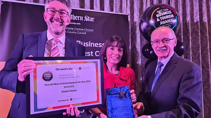 Global Shares crowned Overall West Cork Business of the Year Image