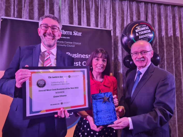 Global Shares crowned Overall West Cork Business of the Year Image