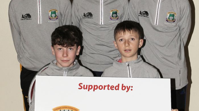 Players from Ahán Gaels who took part in the 2022 Carbery Academy.