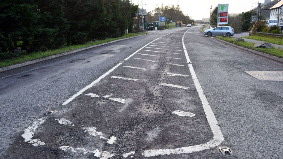 Repairs to ‘third world’ Skibb road on hold til drainage works are done Image
