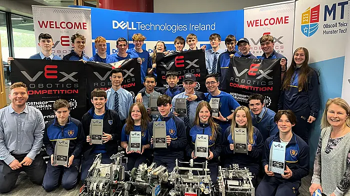 Kinsale students win robotics award for fifth time Image