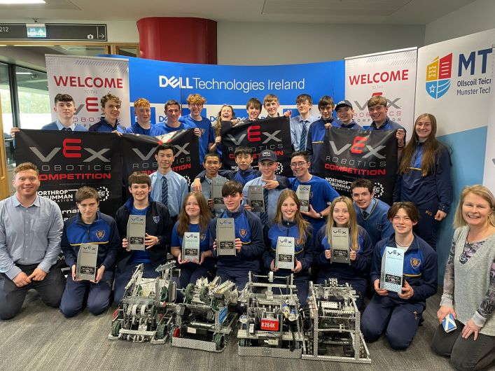 Kinsale students win robotics award for fifth time Image