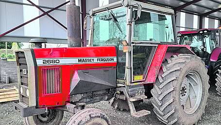 FARM CLASSICS: Great visibility hallmark of Massey Ferguson 2680 Image