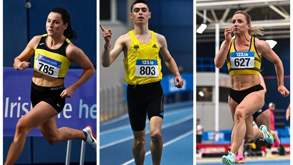 Phil, Darragh and Joan to race at European Indoors Image
