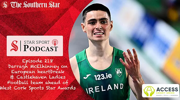 PODCAST: Darragh McElhinney on European heartbreak & Castlehaven ladies footballers ahead of West Cork Sports Star Awards Image