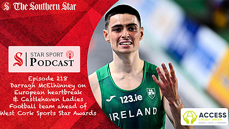 PODCAST: Darragh McElhinney on European heartbreak & Castlehaven ladies footballers ahead of West Cork Sports Star Awards Image