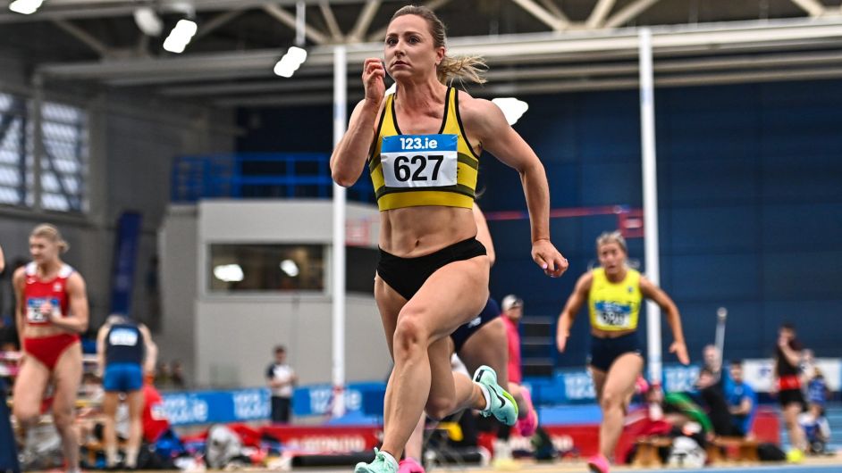 Joan Healy turns her attention to outdoor season and 100m Image