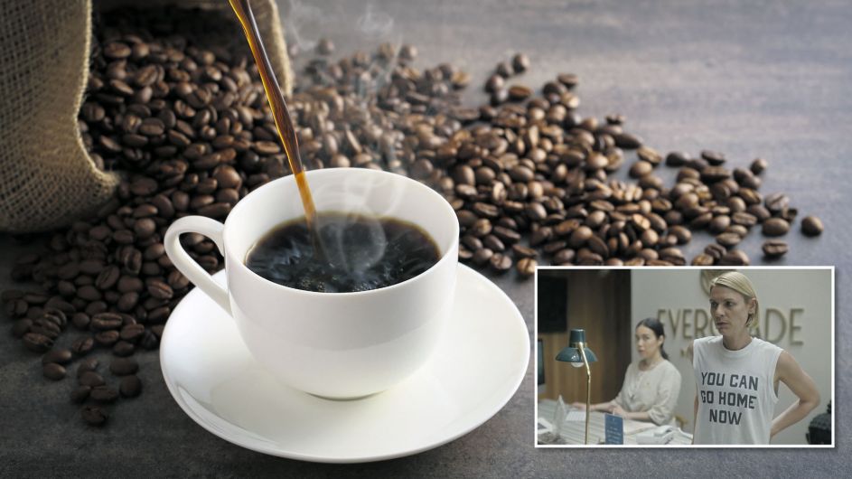 WOMAN ON THE VERGE: In a panic over coffee shortages Image