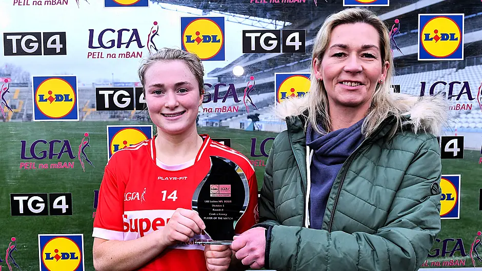 Kiely scores 0-8 as Cork inflict first league loss on Kerry Image
