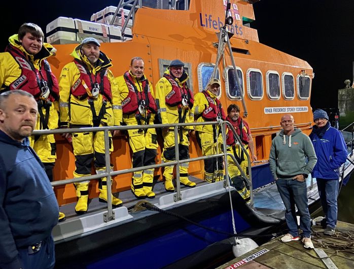 Courtmacsherry RNLI crew on seven hour callout on Patrick's Day Image