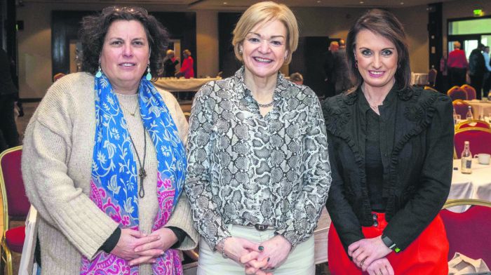 The Local Authority Members Association (LAMA) Spring seminar took place in Bantry last weekend. Councillors from all 31 councils across the country attended including local FF cllrs Audrey Buckley, deputy county mayor Deirdre O'Brien and Deirdre Kelly. Below: Cllr Paul Hayes (Ind), Cllr Caroline Cronin (FG) and Cllr Patrick Gerard Murphy (FF). (Photos: Andy Gibson)