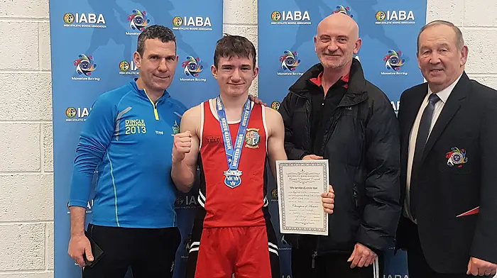 Hat-trick of Munster boxing titles for Con Image