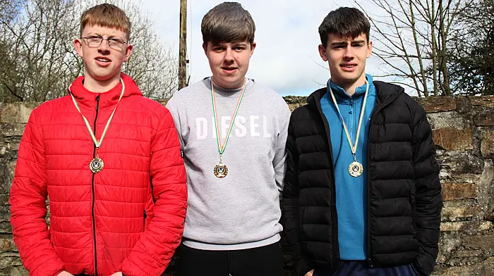 Coláiste Ghobnatan and Clonakilty Community College impress as schools battle for road bowling honours Image