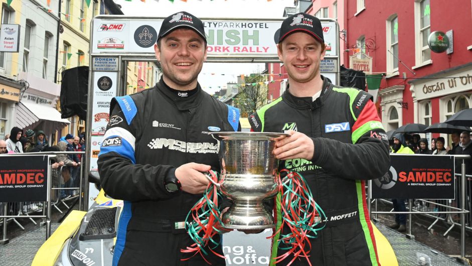 Moffett wins back-to-back West Cork Rally crowns Image