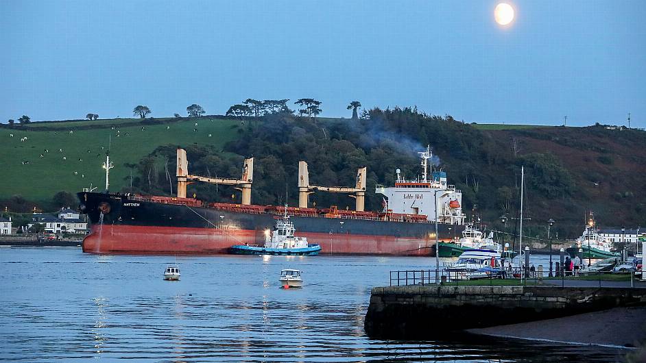 Trawler at centre of drugs case stuck on sandbank Image