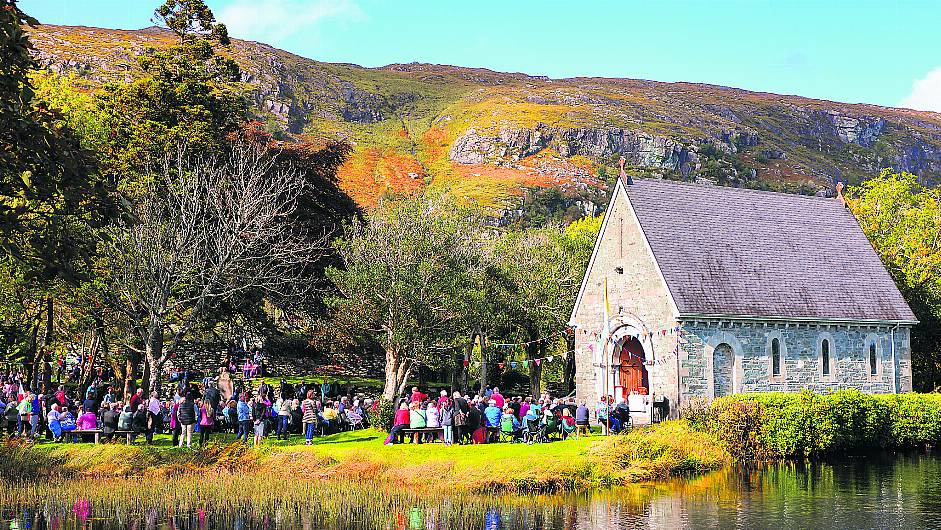 Mass celebration of St Finbarr attracts 2,500 to Gougane Barra Image