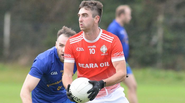 Joint-manager James Healy hopefully there are better things to come for Urhan footballers Image
