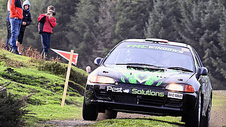 McCarthy secures class award on forest rallying debut Image