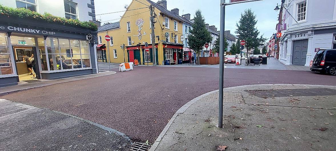 Junction at Mick Finn’s corner in Clon resurfaced Image