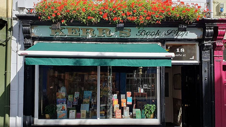 Kerr’s in running for Bookshop of the Year Image