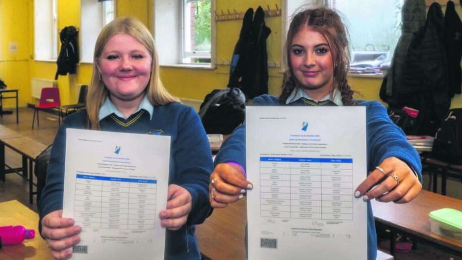 PHOTOS: Mount St Michael pupils celebrate Junior Cert results Image