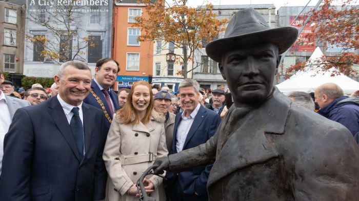 Michael Collins' family thrilled with his new statue on city’s Grand Parade Image
