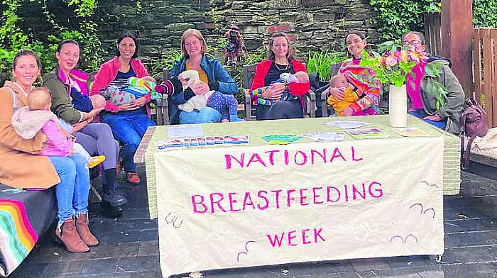 Clonakilty mothers showing that breastfeeding part of normal life Image