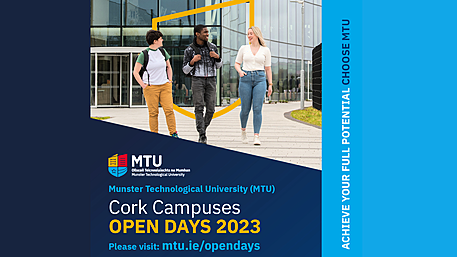 Visit the MTU Bishopstown campus Open Day 2023! Image