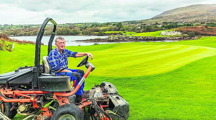 Brendan ‘putt’ Berehaven Golf Club on the right course Image