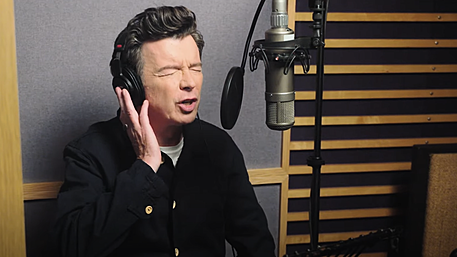 WATCH: Rick Astley records new version of iconic hit using popular misheard lyrics Image