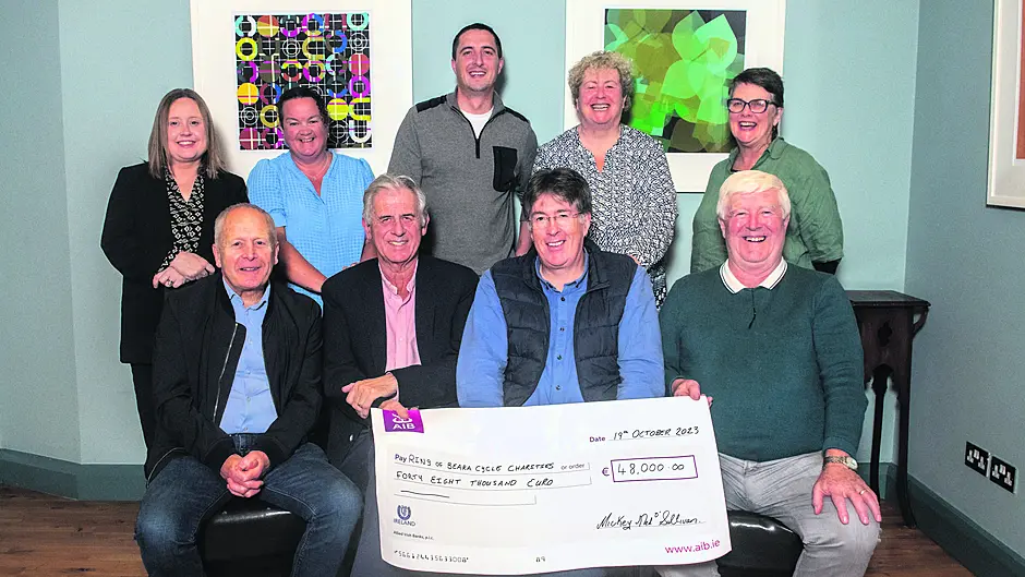 Local charities benefit from Ring of Beara annual cycle Image