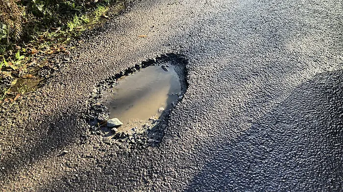 Collins: 49 roads need urgent work Image