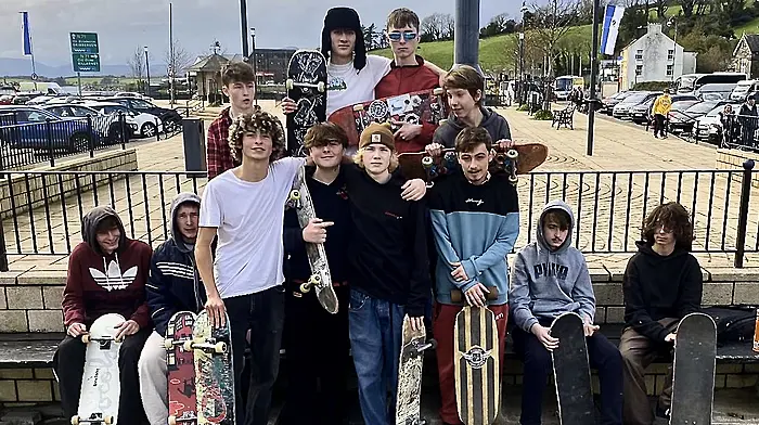 Determined Liam makes case for Bantry skatepark Image
