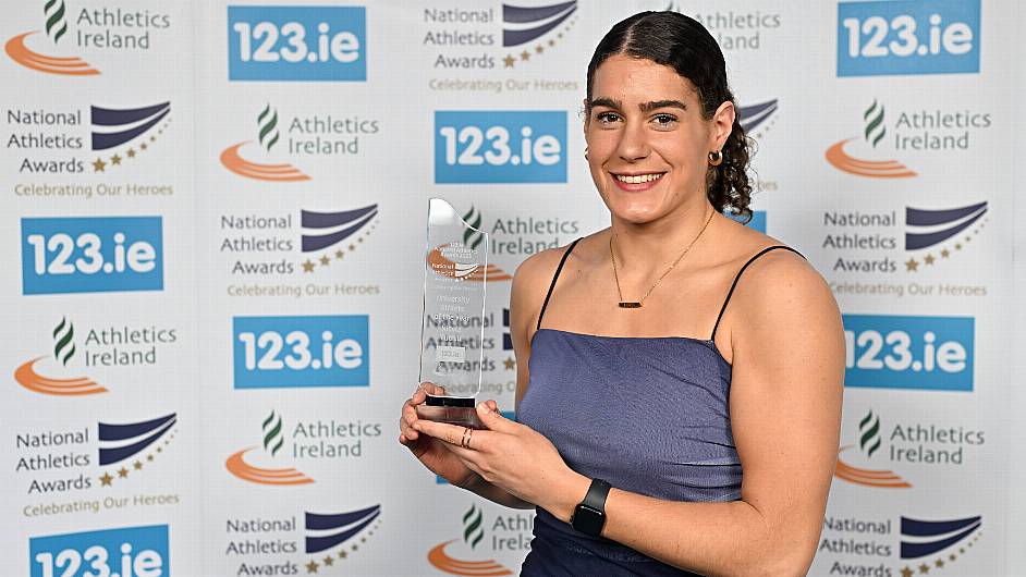 Nicola Tuthill wins University Athlete of the Year award Image