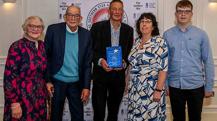 Ian Kingston with his family - parents Kathleen and Dick, wife Marie and son Dylan.