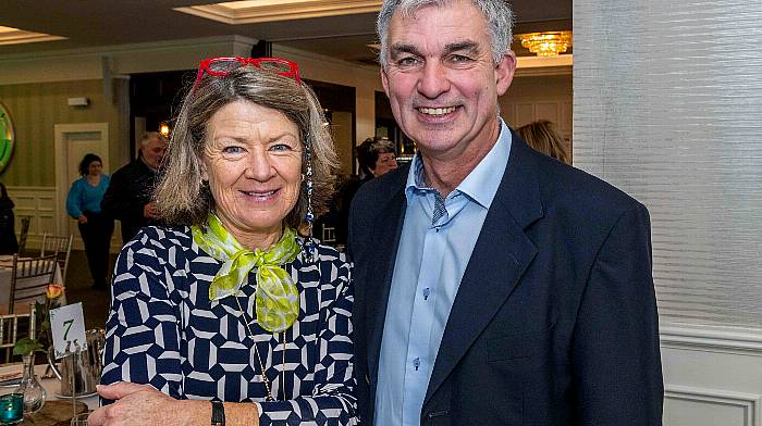 Margaret and PJ Fitzgerald from Skibbereen enjoying the awards.