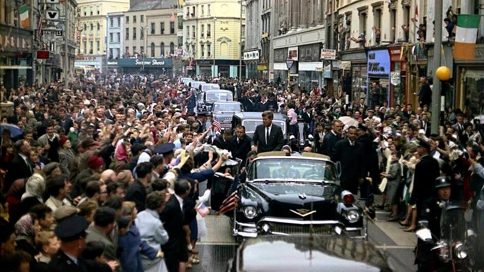 Beara man's poem for John F Kennedy during his visit to Ireland Image