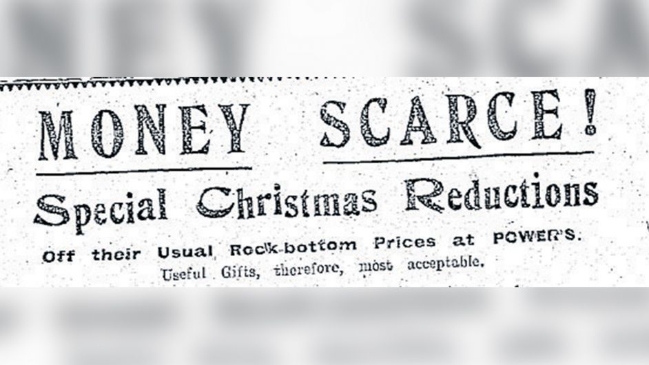 The best Christmas gifts from the counters of West Cork stores ... a century ago Image