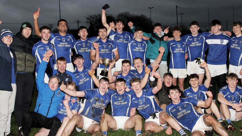 Paddy Cronin stars as Bantry Blues end wait for Carbery U21 football title Image