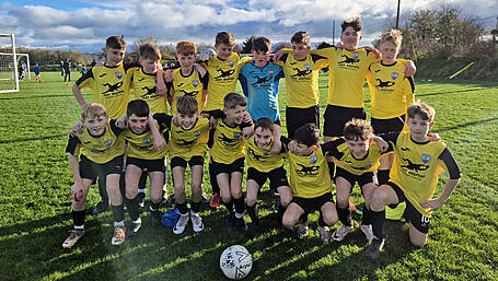 Jack Allen scores four as Castlelack U14s advance in National Trophy Image