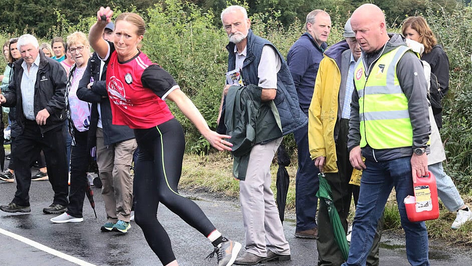 Comeback queen Geraldine Curtin announced her return in style by taking the throne in Munster, again Image