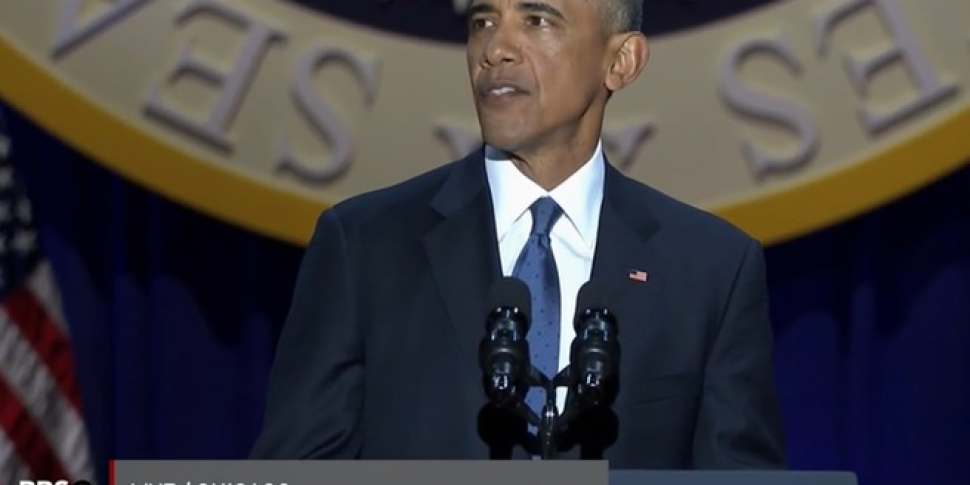 Obama Delivers Final Speech As...